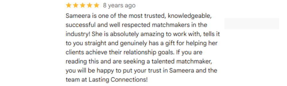 Sameera Sullivan Reviews Google1
