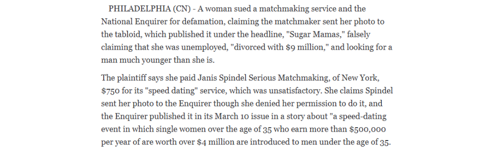 Serious Matchmaking Lawsuit2