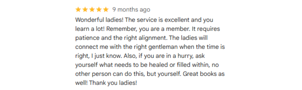 Serious Matchmaking Reviews Google