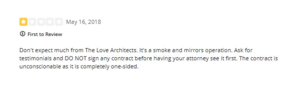 The Love Architects Reviews Yelp