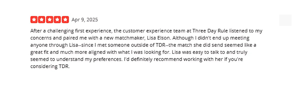 Three Day Rule Reviews Yelp