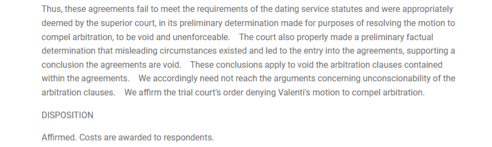 Valenti Matchmaking Lawsuit1