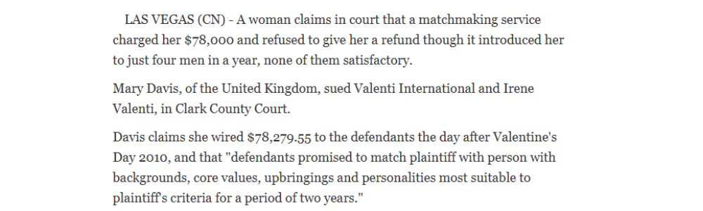 Valenti Matchmaking Lawsuit3
