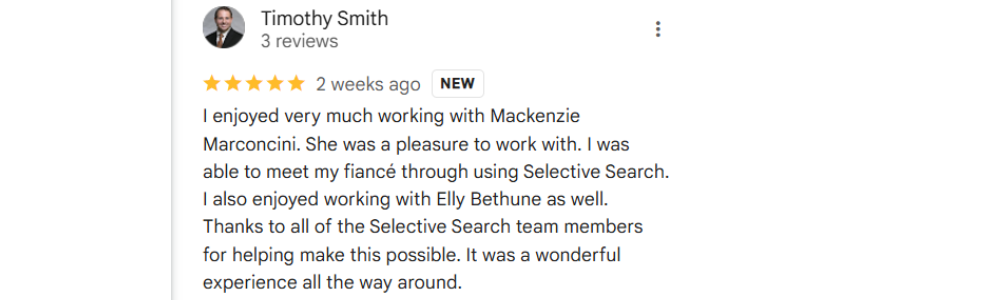 Selective Search Reviews Google